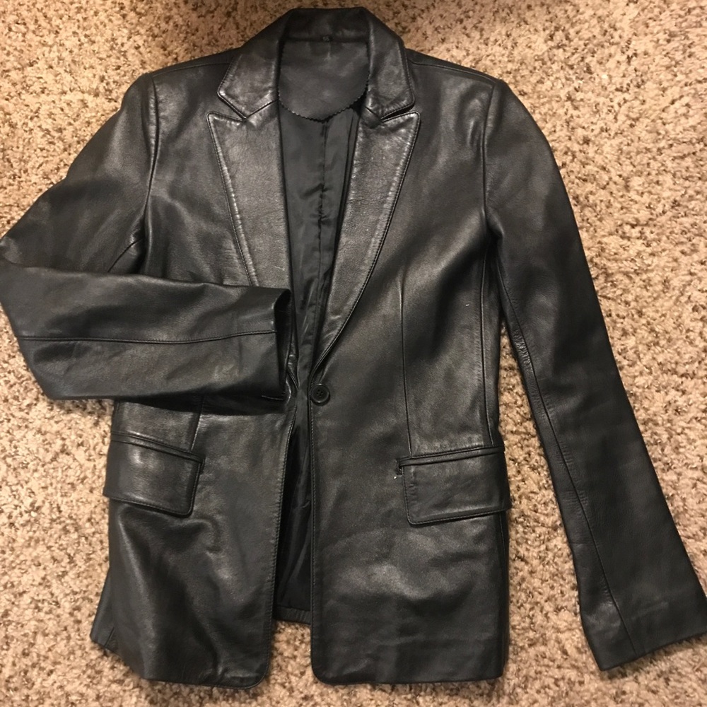 Lamb Skin Leather Jacket